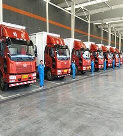 鄭州新迪物流公司車輛展示